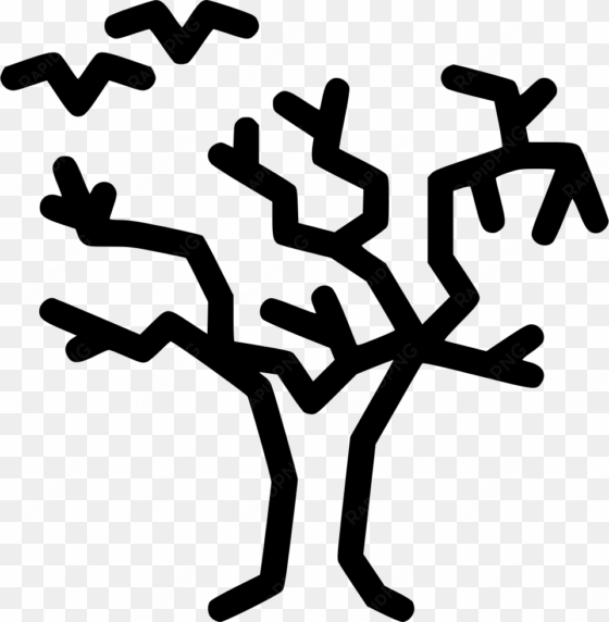 spooky tree bats flying horror comments - iconfinder